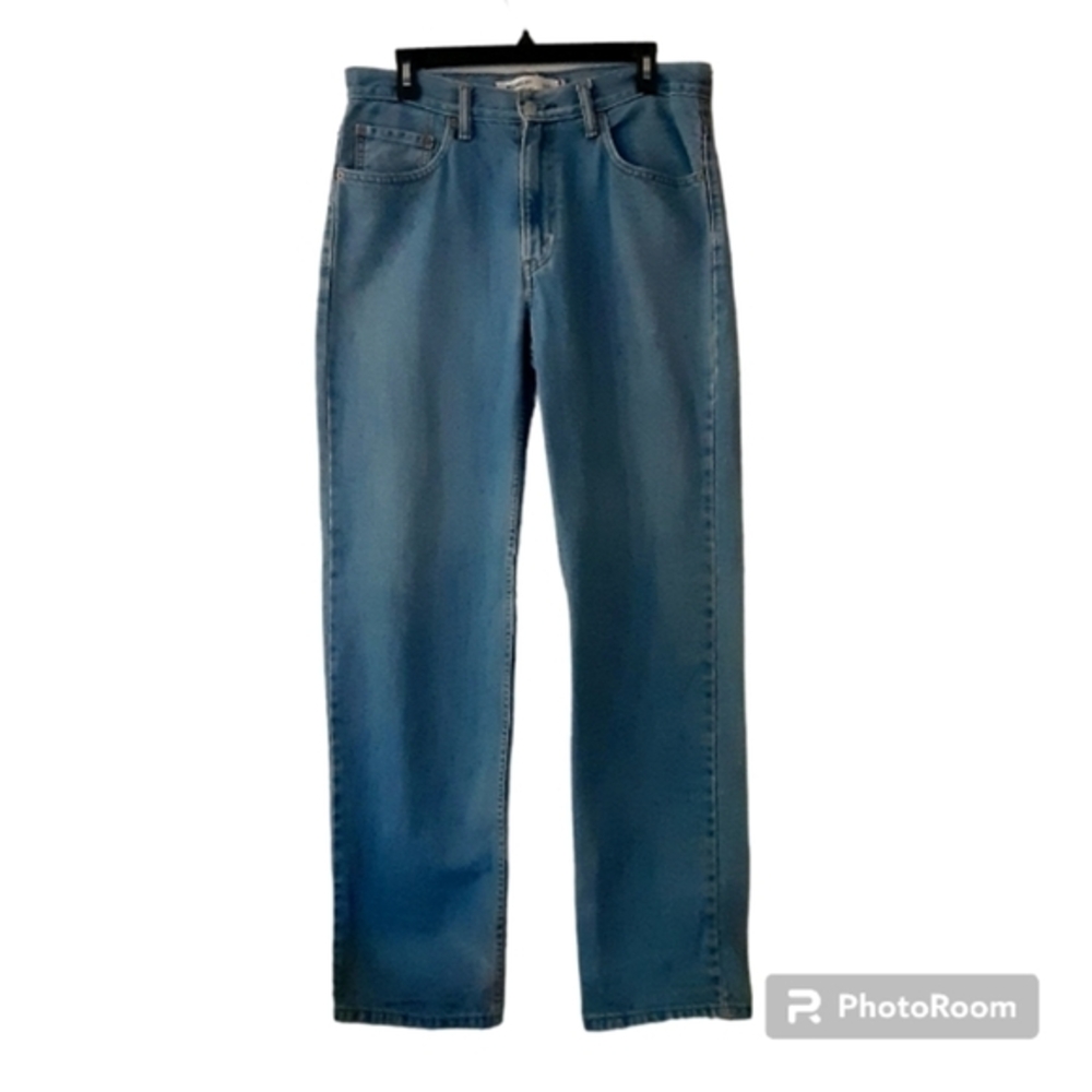 Levi's 550 Relaxed fit jeans,medium stonewash color,men's W33 L34 - Picture 4 of 16
